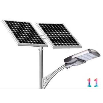 Lámpara de calle con energía solar LED de 100 vatios